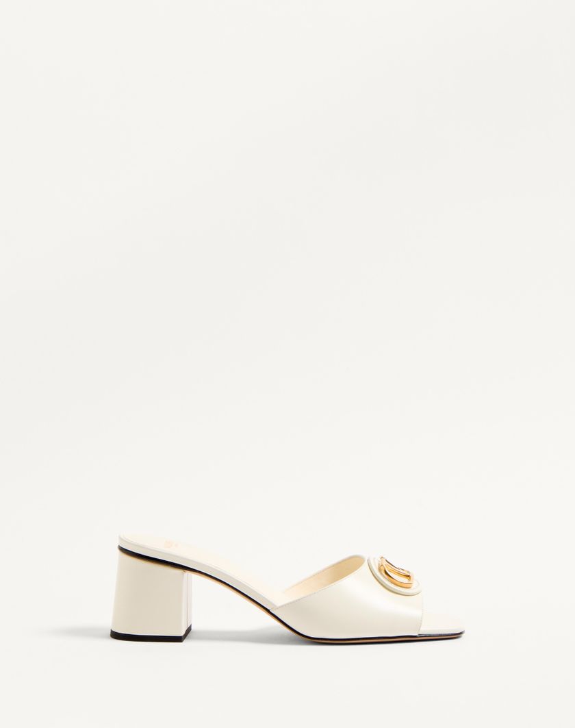 VLOGO SIGNATURE SLIDE SANDAL IN CALFSKIN 60MM - Image 7
